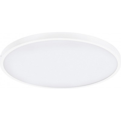 211,95 € 免费送货 | LED面板 Eglo Fueva 1 27W LED 3000K 暖光. 圆形的 形状 Ø 60 cm. 现代的 风格. 铝 和 塑料. 白色的 颜色