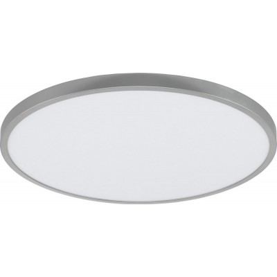 149,95 € Envoi gratuit | Panneau LED Eglo Fueva 1 27W LED 3000K Lumière chaude. Ø 60 cm. Aluminium et plastique. Couleur blanc et argent