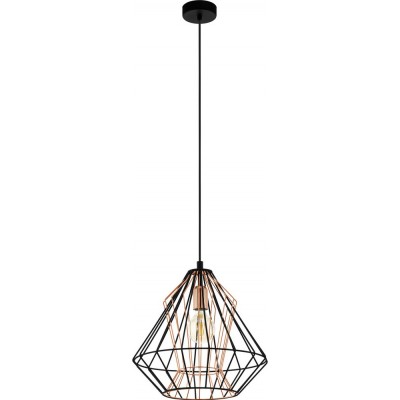 Подвесной светильник Eglo Dreadfort 60W Ø 39 cm. Стали. Медь, золотой и чернить Цвет