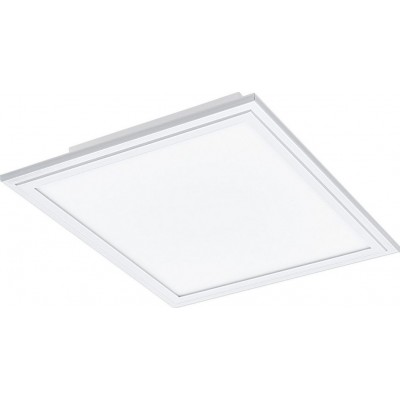 89,95 € Kostenloser Versand | LED-Panel Eglo Salobrena C LED 2700K Sehr warmes Licht. Quadratische Gestalten 30×30 cm. Deckenleuchte Cool Stil. Aluminium und Plastik. Weiß Farbe