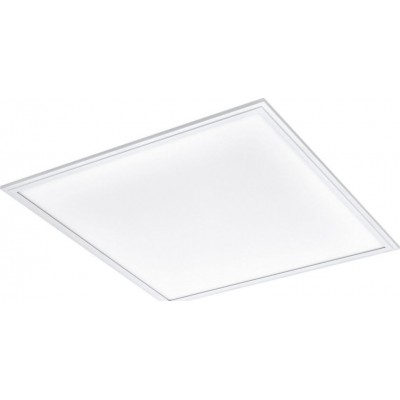 LED面板 Eglo Salobrena C LED 2700K 非常温暖的光. 正方形 形状 60×60 cm. 天花灯 凉爽的 风格. 铝 和 塑料. 白色的 颜色