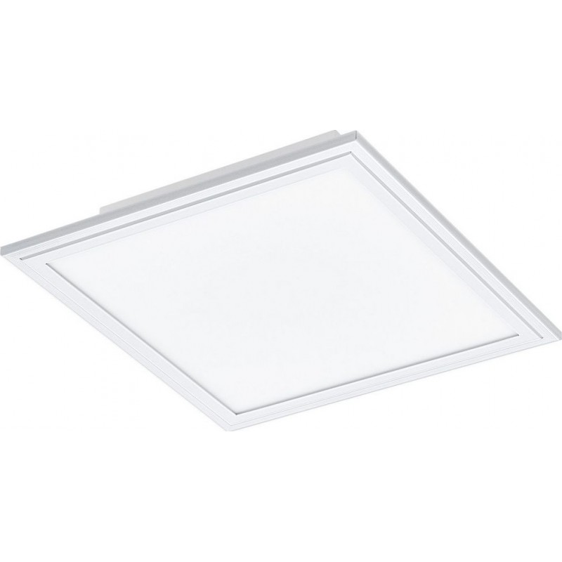 59,95 € 免费送货 | LED面板 Eglo Salobrena 2 LED 4000K 中性光. 正方形 形状 30×30 cm. 天花灯 厨房, 浴室 和 办公室. 现代的 风格. 铝 和 塑料. 白色的 颜色