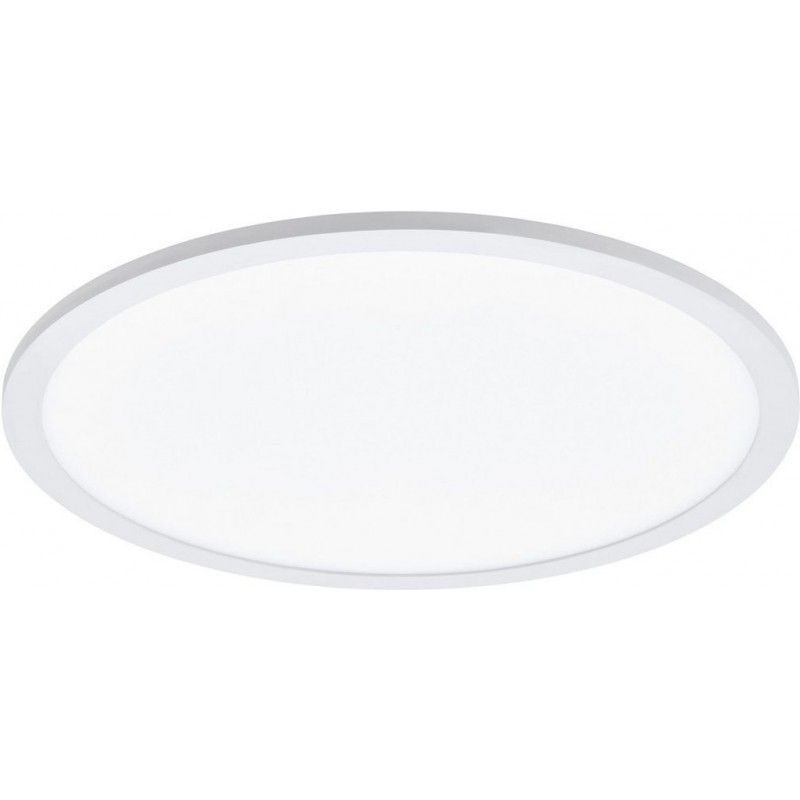 179,95 € 免费送货 | 室内顶灯 Eglo Sarsina A 圆形的 形状 Ø 45 cm. 天花灯 厨房, 浴室 和 办公室. 现代的 风格. 铝 和 塑料. 白色的 颜色