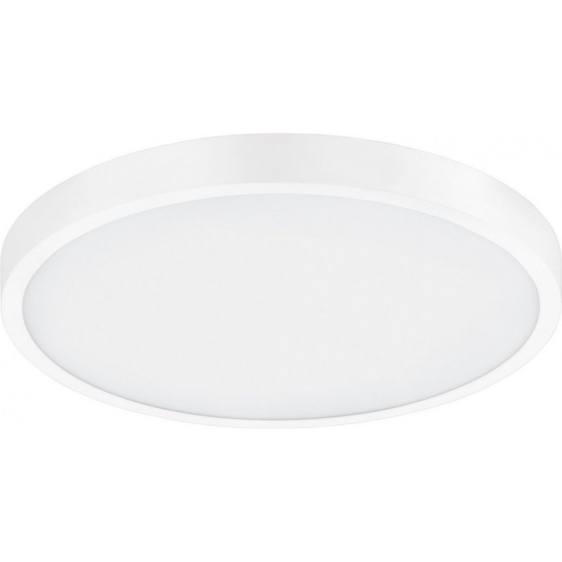 69,95 € Free Shipping | Indoor ceiling light Eglo Fueva A Round Shape Ø 22 cm. Kitchen and bathroom. Modern Style. Aluminum and plastic. White Color