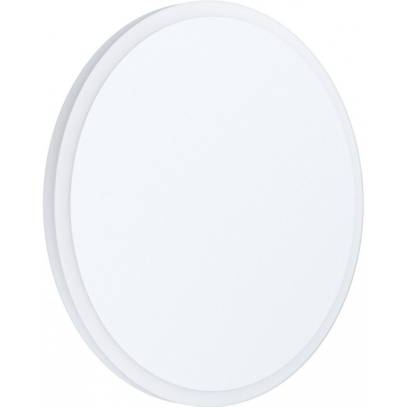 62,95 € 免费送货 | 室内顶灯 Eglo Mongodio 1 圆形的 形状 Ø 25 cm. 厨房 和 浴室. 现代的 风格. 钢 和 塑料. 白色的 颜色