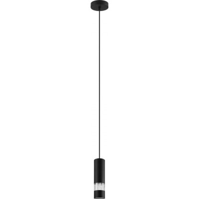 53,95 € Free Shipping | Hanging lamp Eglo Stars of Light Bernabetta Ø 10 cm. Steel and plastic. Black Color