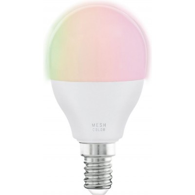 遥控LED灯泡 Eglo 5W E14 LED P45 2700K 非常温暖的光. 球形 形状 Ø 4 cm