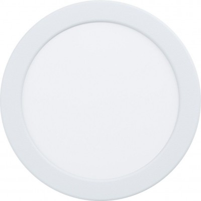 29,95 € 免费送货 | 室内嵌入式照明 Eglo Fueva 5 圆形的 形状 Ø 16 cm. 厨房 和 浴室. 现代的 风格. 钢 和 塑料. 白色的 颜色