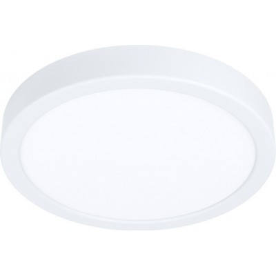 42,95 € Free Shipping | Indoor ceiling light Eglo Fueva 5 Ø 21 cm. Steel and plastic. White Color