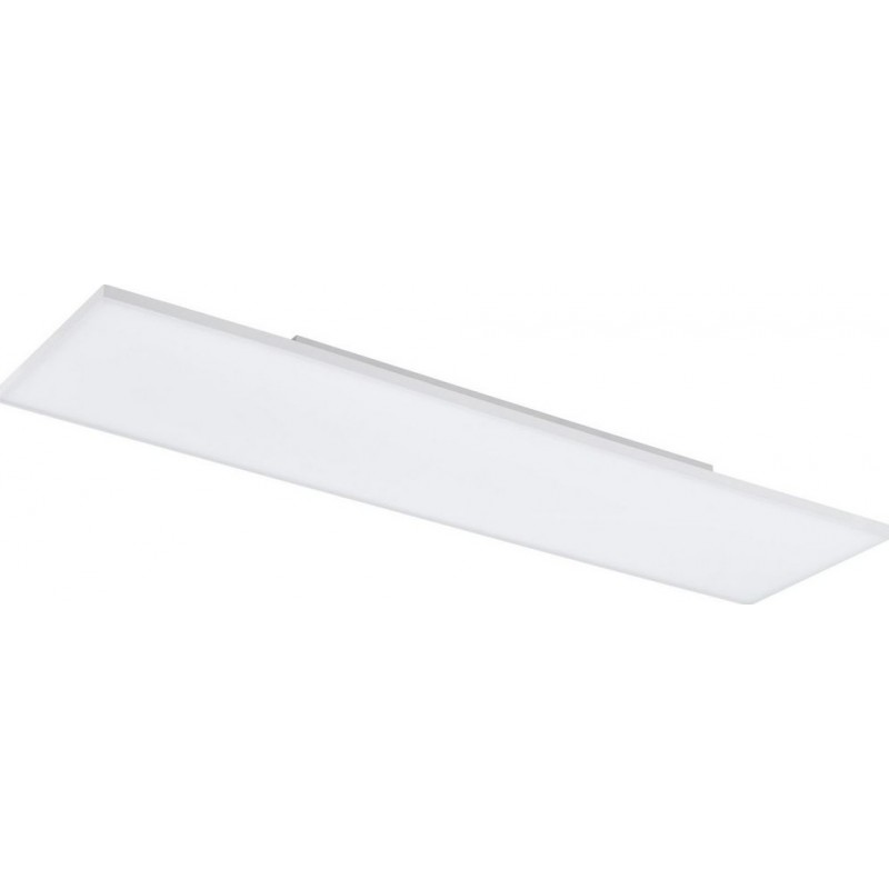 229,95 € 免费送货 | LED面板 Eglo Turcona C LED 拉长的 形状 120×30 cm. 天花灯 客厅, 厨房 和 饭厅. 现代的 风格. 钢, 铝 和 塑料. 白色的 颜色