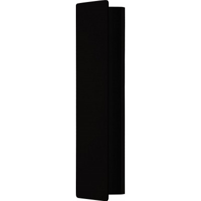 63,95 € Free Shipping | Indoor wall light Eglo Zubialde 36×8 cm. Steel and aluminum. Black Color