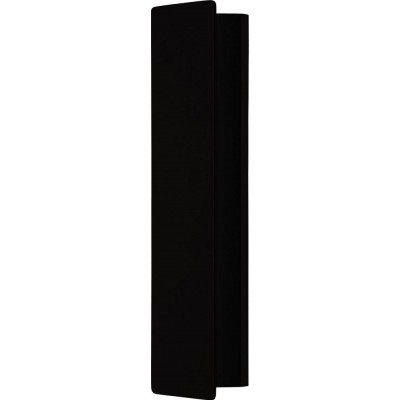 56,95 € Free Shipping | Indoor wall light Eglo Zubialde Extended Shape 36×8 cm. Living room, bedroom and office. Modern and design Style. Steel and aluminum. Black Color
