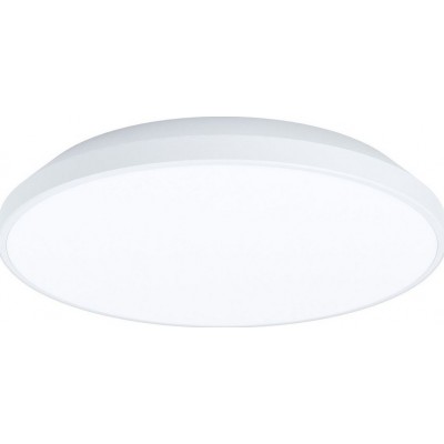 44,95 € 免费送货 | 室内顶灯 Eglo Crespillo 圆形的 形状 Ø 24 cm. 厨房, 大堂设施 和 浴室. 现代的 风格. 钢 和 塑料. 白色的 颜色