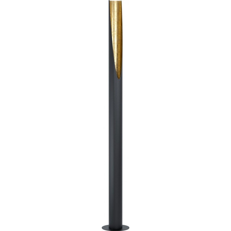 221,95 € Free Shipping | Floor lamp Eglo Stars of Light Prebone Cylindrical Shape Ø 11 cm. Living room, dining room and bedroom. Modern, design and cool Style. Steel and aluminum. Golden and black Color