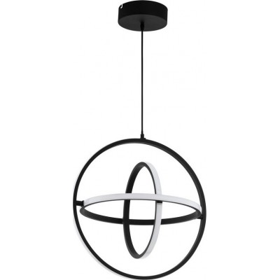 283,95 € Spedizione Gratuita | Lampada a sospensione Eglo Stars of Light Retornio Ø 50 cm. Acciaio, alluminio e plastica. Colore bianca e nero