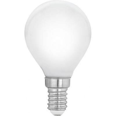 Lampadina LED Eglo 6W E14 LED P45 2700K Luce molto calda. Forma Sferica Ø 4 cm