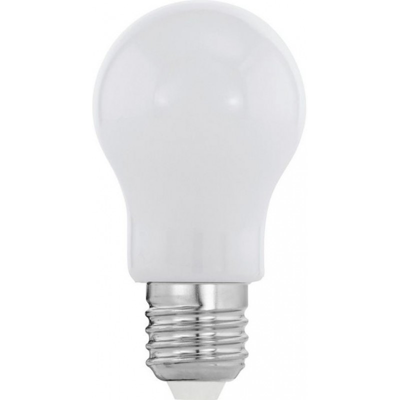6,95 € Free Shipping | LED light bulb Eglo 6W E27 LED G45 2700K Very warm light. Spherical Shape Ø 4 cm