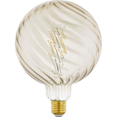 LED電球 Eglo 2W E27 LED 2200K とても暖かい光. 球状 形状 Ø 15 cm. ビンテージ スタイル