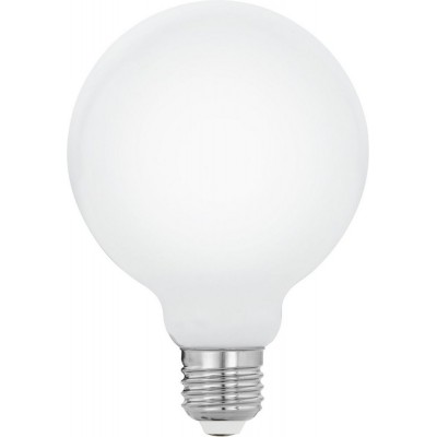 Ampoule LED Eglo 7W E27 LED G95 2700K Lumière très chaude. Façonner Sphérique Ø 9 cm