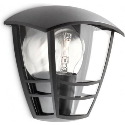 26,95 € Spedizione Gratuita | Applique da esterno Philips Creek 20×18 cm. luce a muro Colore nero