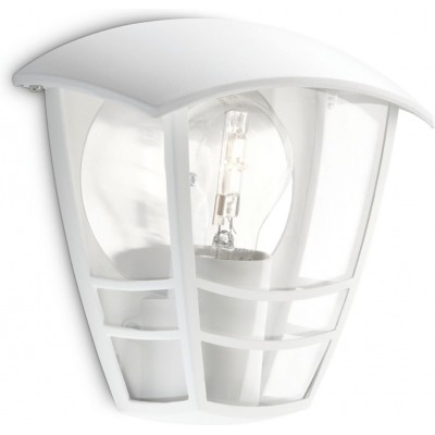 Outdoor wall light Philips Creek Triangular Shape 20×18 cm. Wall light Terrace and garden. Modern Style. White Color