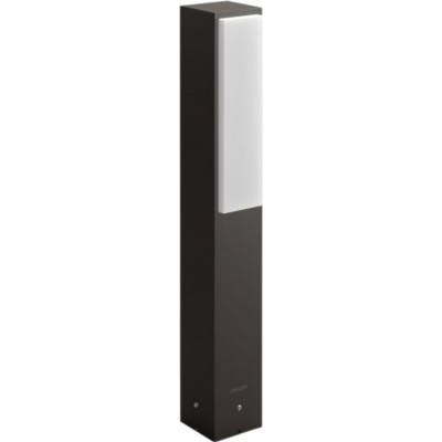 96,95 € Free Shipping | Luminous beacon Philips Stratosphere 9W 4000K Neutral light. Extended Shape 42×8 cm. Wall / Pedestal Terrace and garden. Classic Style. Anthracite Color