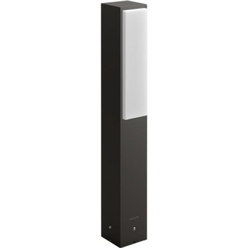 78,95 € Free Shipping | Luminous beacon Philips Stratosphere 9W 4000K Neutral light. Extended Shape 42×8 cm. Wall / Pedestal Terrace and garden. Classic Style. Anthracite Color