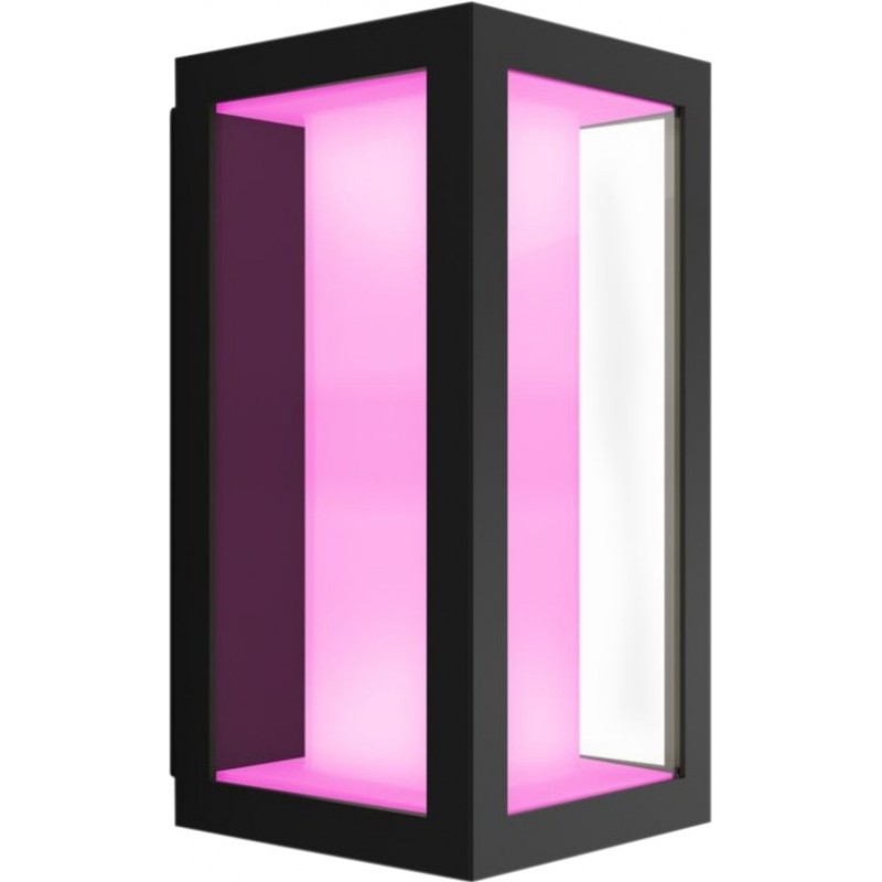 137,95 € Free Shipping | Outdoor wall light Philips Impress 16W Rectangular Shape 24×14 cm. Apply mural. Direct power supply Terrace and garden. Sophisticated Style