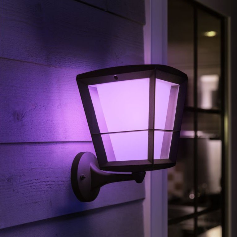 192,95 € Envio grátis | Luz de parede interna Philips Econic 15W 30×24 cm. Aplicar mural. LED branco / multicolor integrado. Fonte de alimentação direta