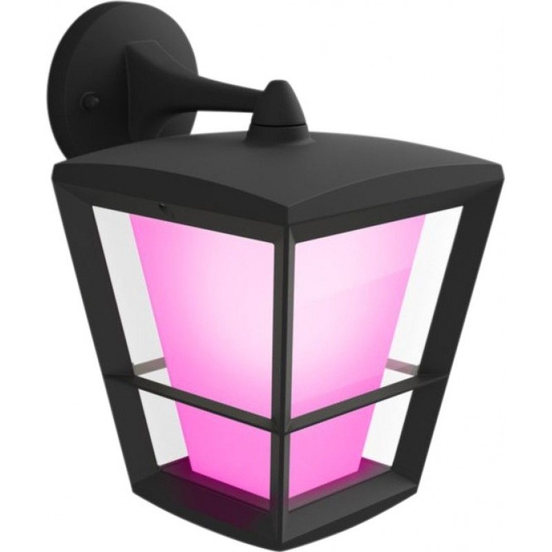 192,95 € Envio grátis | Luz de parede interna Philips Econic 15W 31×24 cm. Aplicar mural. LED branco / multicolor integrado. Fonte de alimentação direta