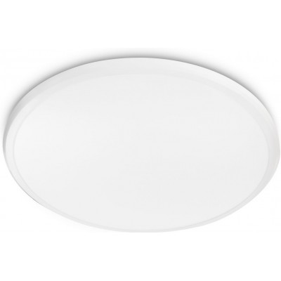 53,95 € Free Shipping | Indoor ceiling light Philips Twirly 17W 2700K Very warm light. Round Shape Ø 35 cm. Kitchen and dining room. Modern Style. White Color