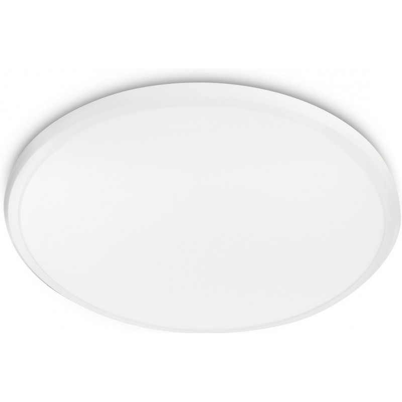 53,95 € 免费送货 | 室内顶灯 Philips Twirly 17W 2700K 非常温暖的光. 圆形的 形状 Ø 35 cm. 厨房 和 饭厅. 现代的 风格. 白色的 颜色