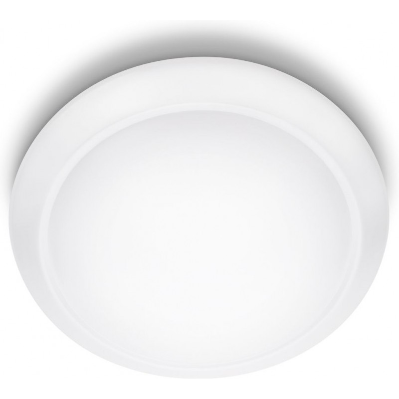 22,95 € Kostenloser Versand | Innendeckenleuchte Philips Cinnabar 16W 4000K Neutrales Licht. Ø 32 cm. Weiß Farbe