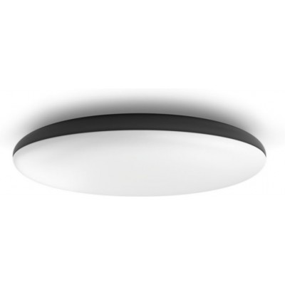 Luz de teto interna Philips Cher 33.5W Forma Redondo 48×48 cm. LED integrado. Controle de Bluetooth com aplicativo para smartphone. Inclui switch wireless Cozinha e corredor. Estilo projeto