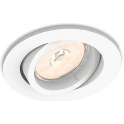 21,95 € Free Shipping | Recessed lighting Philips Enneper 9×9 cm. White Color