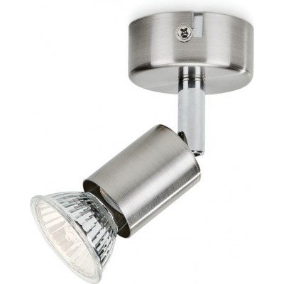 6,95 € Free Shipping | Indoor spotlight Philips Limbali 13×8 cm. Plated chrome Color