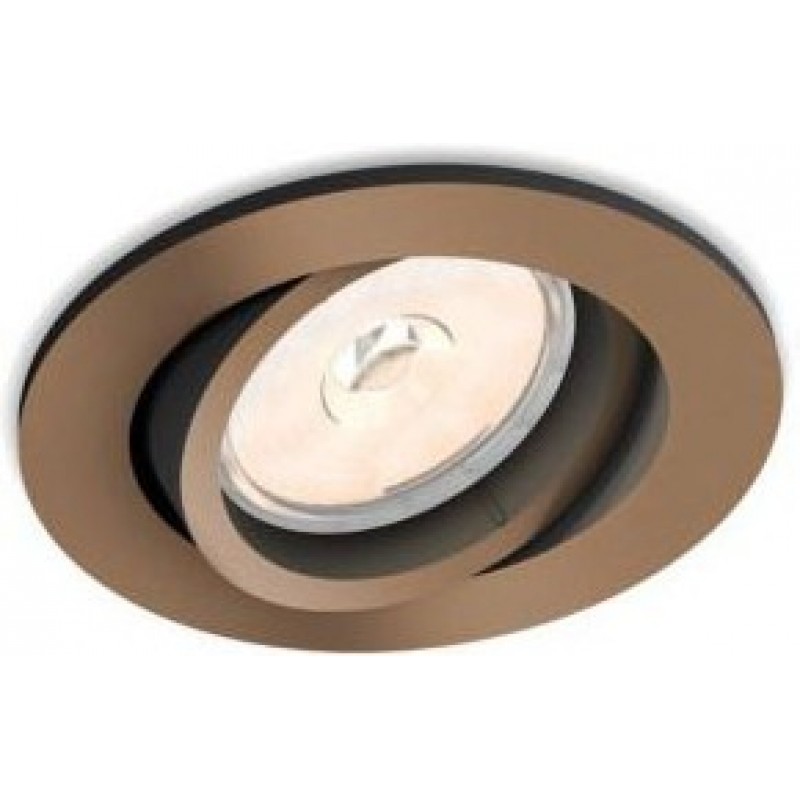 25,95 € Envio grátis | Iluminação embutida Philips Donegal 9×9 cm. Metais