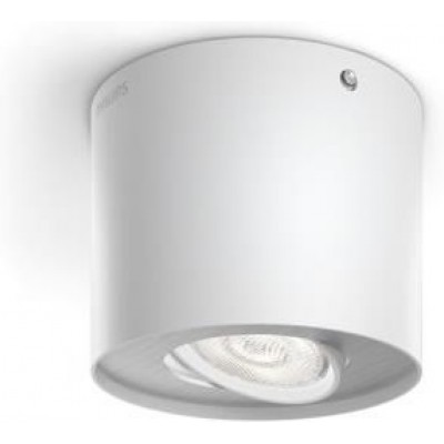 53,95 € Бесплатная доставка | Внутренний точечный светильник Philips Phase 4.5W 10×10 cm. Индивидуальный подход. Диммируемый