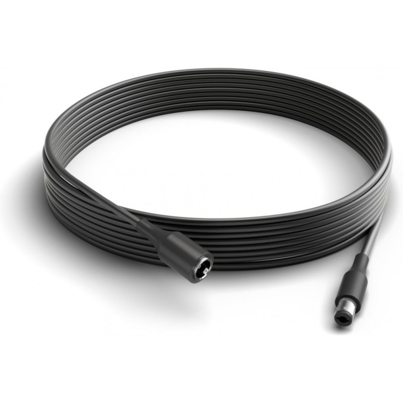 17,95 € Kostenloser Versand | Leuchten Philips Hue Play Gradient 500×1 cm. 5 Meter. Kabelverlängerung Schwarz Farbe