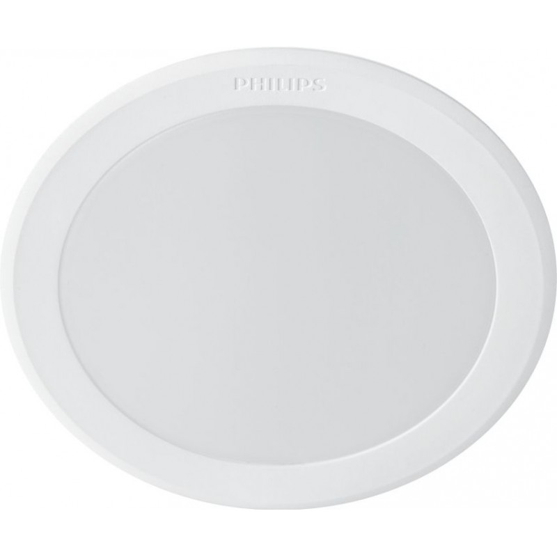 3,95 € Kostenloser Versand | Inneneinbauleuchte Philips Meson 5.5W Ø 9 cm. Downlight Weiß Farbe