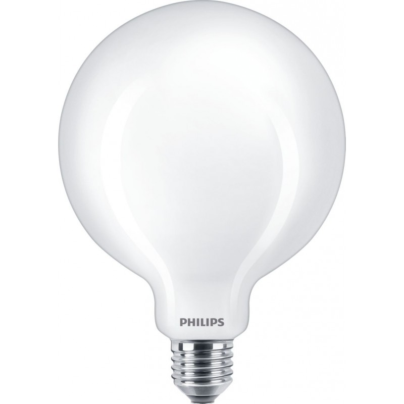 9,95 € 免费送货 | LED灯泡 Philips LED Classic 7W E27 LED 2700K 非常温暖的光. 18×13 cm