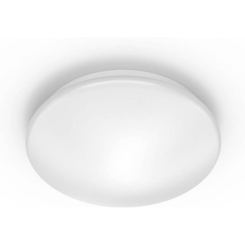 15,95 € Бесплатная доставка | Внутренний потолочный светильник Philips CL200 10W Круглый Форма Ø 25 cm. Кухня, ванная комната и зал. Классический Стиль. Белый Цвет