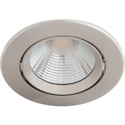 45,95 € Free Shipping | Recessed lighting Philips Sparkle 5.5W Round Shape Ø 8 cm. Dimmable Dining room, bedroom and office. Classic Style. Nickel Color