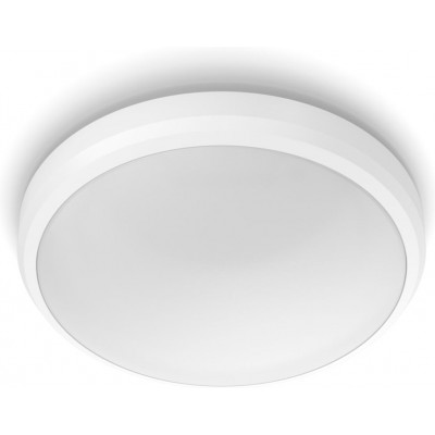 25,95 € Free Shipping | Indoor ceiling light Philips Doris 6W Round Shape Ø 22 cm. Kitchen, bathroom and hall. Modern Style. White Color