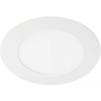 屋内埋め込み式照明 Philips Compacto 9W 円形 形状 Ø 12 cm. ダウンライト キッチン, バスルーム そして ホール. クラシック スタイル. 白い カラー