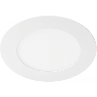 Iluminação embutida Philips Compacto 9W Forma Redondo Ø 12 cm. Downlight Cozinha, banheiro e corredor. Estilo clássico. Cor branco