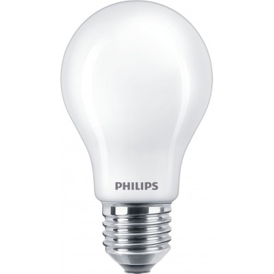 3,95 € Envio grátis | Lâmpada LED Philips LED Classic 4.5W E27 LED 4000K Luz neutra. 11×7 cm