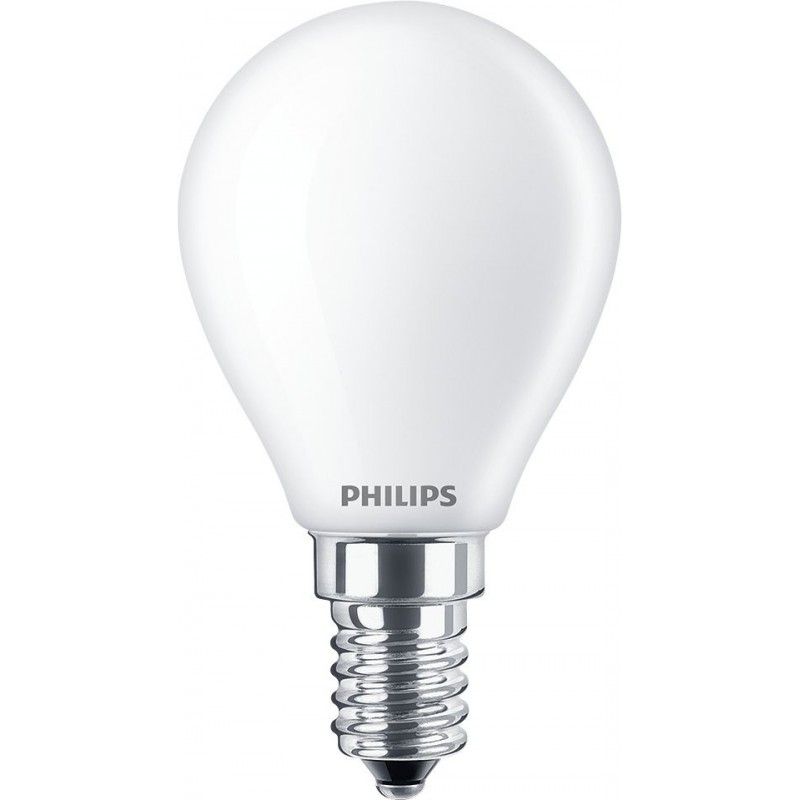 6,95 € Free Shipping | LED light bulb Philips LED Classic 6.5W E14 LED 6500K Cold light. 8×5 cm. LED Candle Light