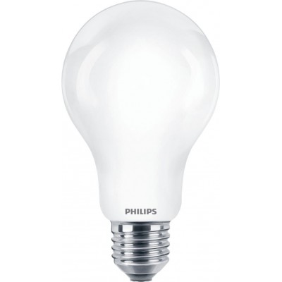 13,95 € Envio grátis | Lâmpada LED Philips LED Classic 17.5W E27 LED 4000K Luz neutra. 12×8 cm
