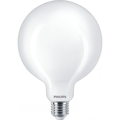 11,95 € Envío gratis | Bombilla LED Philips LED Classic 8.5W E27 LED 2700K Luz muy cálida. 18×13 cm
